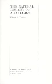 Tapa de Natural History of Alcoholism Causes