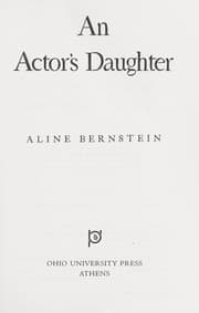 Tapa de An actor's daughter