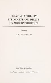Tapa de Relativity theory