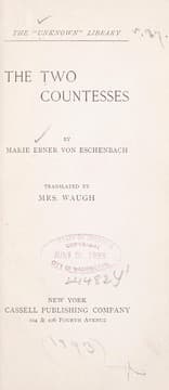 Tapa de The two countesses