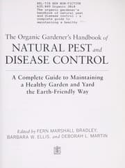 Tapa de The organic gardener's handbook of natural pest and disease control