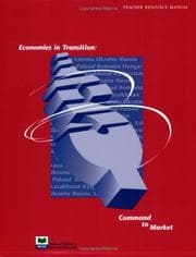 Tapa de Economies in transition