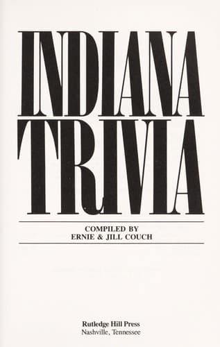 Tapa de Indiana trivia