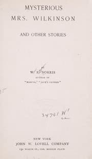 Tapa de Mysterious Mrs. Wilkinson and other stories