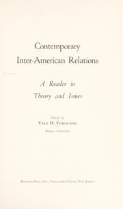 Tapa de Contemporary inter-American relations