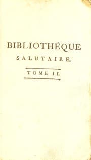 Tapa de Biblioth©·que salutaire