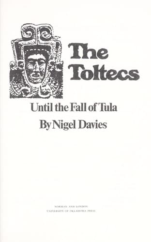 Tapa de The Toltecs