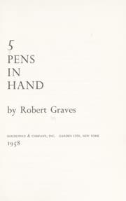 Tapa de 5 pens in hand