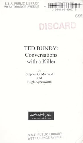 Tapa de Ted Bundy : conversations with a killer