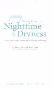 Tapa de Seven steps to nighttime dryness