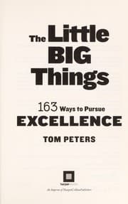 Tapa de The little big things