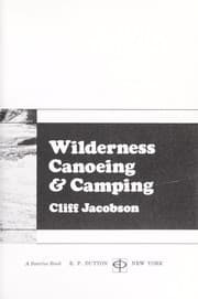 Tapa de Wilderness canoeing & camping