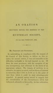 Tapa de The cultivation of medical science and art