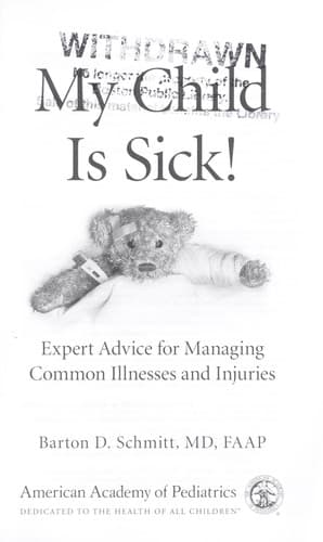 Tapa de My child is sick!