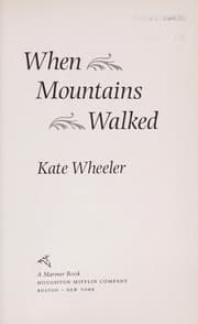 Tapa de When mountains walked