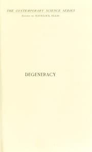 Tapa de Degeneracy : its causes, signs, and results