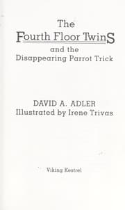 Tapa de The fourth floor twins and the disappearing parrot trick