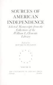 Tapa de Sources of American independence