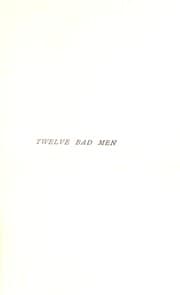 Tapa de Twelve bad men