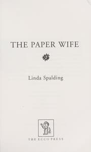 Tapa de The paper wife