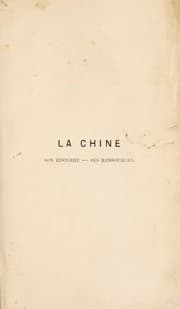 Tapa de La Chine