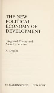 Tapa de The new political economy of development