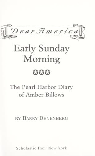 Tapa de Early Sunday Morning