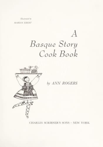 Tapa de A Basque story cook book