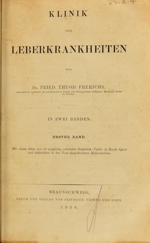 Tapa de Klinik der Leberkrankheiten