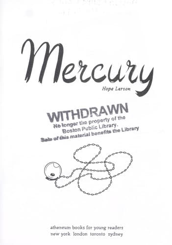 Tapa de Mercury