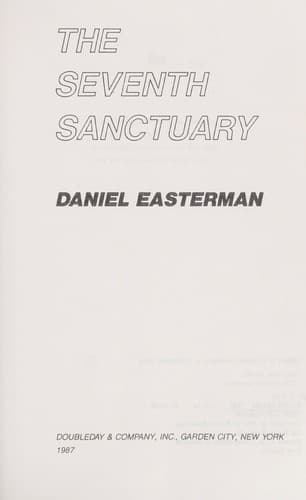 Tapa de The seventh sanctuary