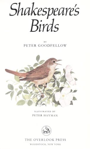 Tapa de Shakespeare's birds