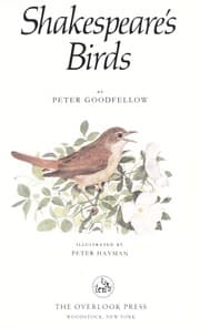 Tapa de Shakespeare's birds