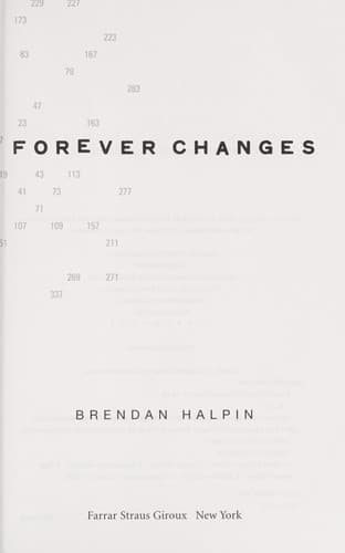 Tapa de Forever changes
