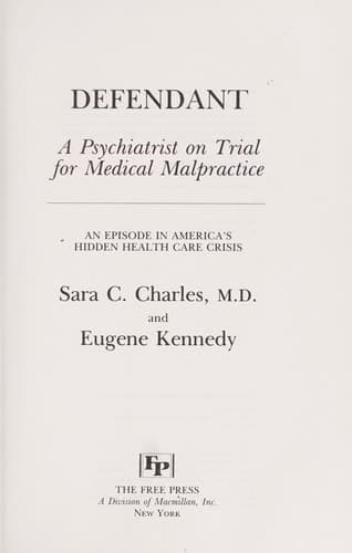 Tapa de Defendant