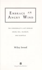 Tapa de Embrace an angry wind