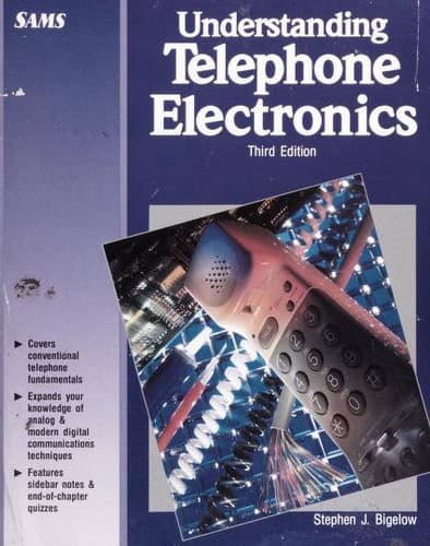 Tapa de Understanding telephone electronics