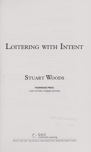 Tapa de Loitering with intent
