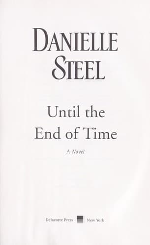 Tapa de Until the end of time