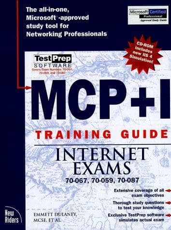Tapa de MCSE Mcp+i Training Guide Internet Exams