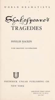 Tapa de Shakespeare's tragedies