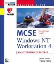 Tapa de MCSE Training Guide