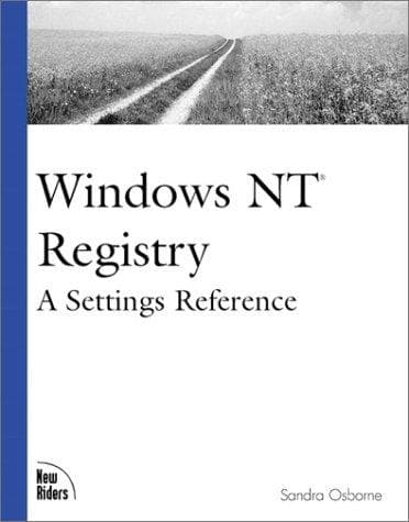 Tapa de Windows NT registry