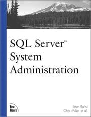 Tapa de SQL server system administration