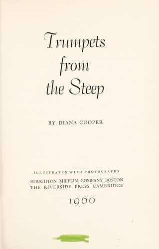Tapa de Trumpets from the steep
