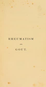 Tapa de Rheumatism; its nature, causes, and cure
