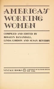 Tapa de America's working women