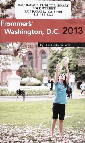 Tapa de Frommer's Washington, D.C. 2013