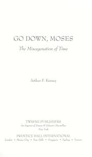 Tapa de Go down, Moses
