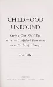 Tapa de Childhood unbound